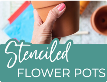 DIY Painted Flower Pots