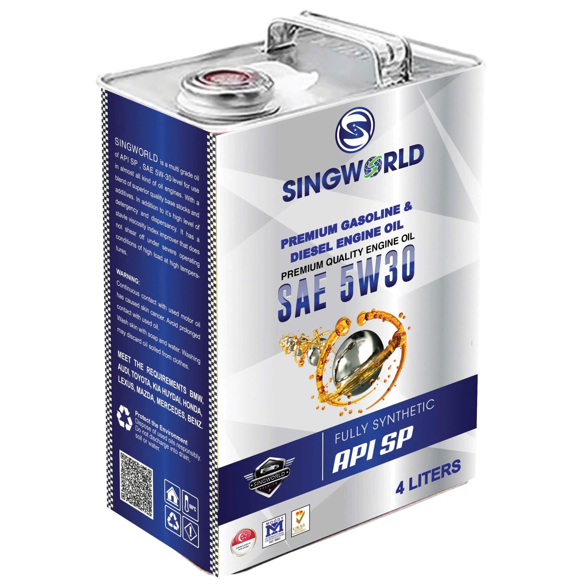 Premium Quality Engine Oil SAE 5W30-1